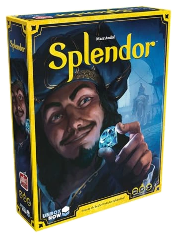 Alle Details zum Brettspiel Splendor und ähnlichen Spielen