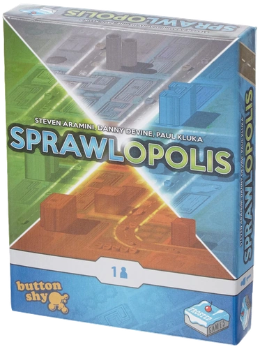 Alle Details zum Brettspiel Sprawlopolis und ähnlichen Spielen