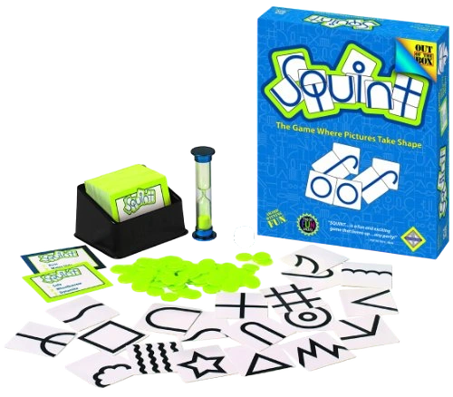 Alle Details zum Brettspiel Squint und ähnlichen Spielen