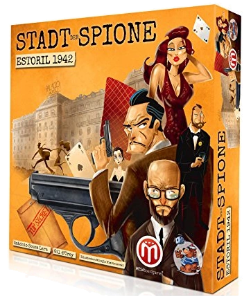 Alle Details zum Brettspiel Stadt der Spione: Estoril 1942 und ähnlichen Spielen