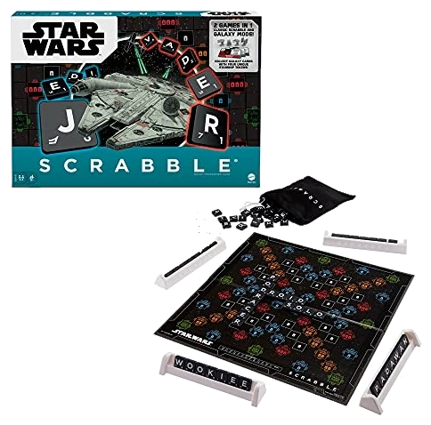 Alle Details zum Brettspiel Star Wars: Scrabble und ähnlichen Spielen