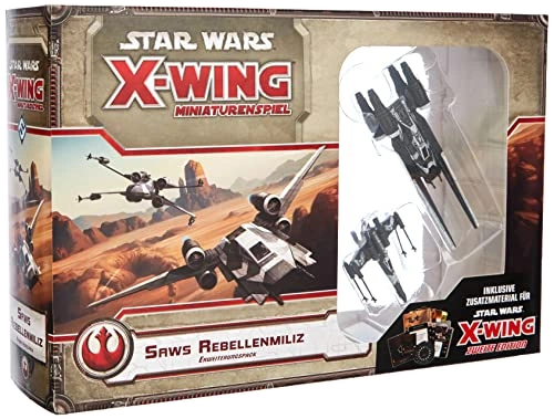 Alle Details zum Brettspiel Star Wars: X-Wing Miniaturen-Spiel – Saws Rebellenmiliz (Erweiterung) und ähnlichen Spielen