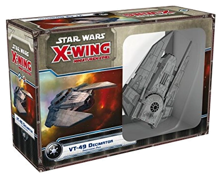 Alle Details zum Brettspiel Star Wars: X-Wing Miniaturen-Spiel – VT-49 Decimator (Erweiterung) und ähnlichen Spielen