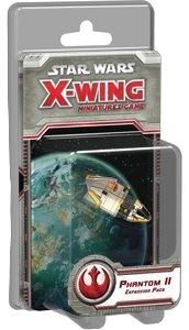 Alle Details zum Brettspiel Star Wars: X-Wing Miniaturenspiel – Phantom II (Erweiterung) und ähnlichen Spielen