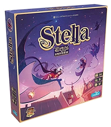 Alle Details zum Brettspiel Stella: Dixit Universe und ähnlichen Spielen