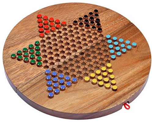 Alle Details zum Brettspiel Stern-Halma (Chinese Checkers) und ähnlichen Spielen
