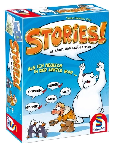 Alle Details zum Brettspiel Stories! Es zählt, was erzählt wird und ähnlichen Spielen