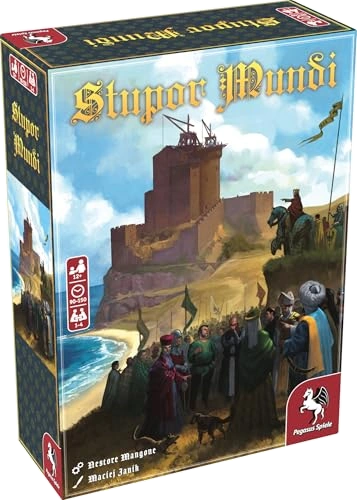 Alle Details zum Brettspiel Stupor Mundi und ähnlichen Spielen