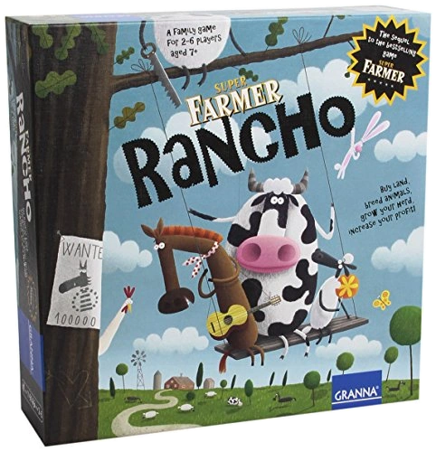 Alle Details zum Brettspiel Super Farmer Rancho und ähnlichen Spielen