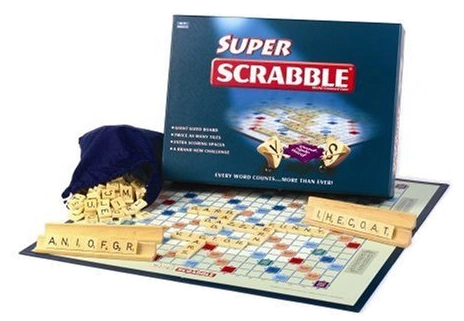 Alle Details zum Brettspiel Super Scrabble und ähnlichen Spielen