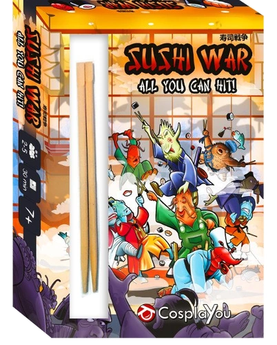 Alle Details zum Brettspiel Sushi War: All You Can Hit! und ähnlichen Spielen