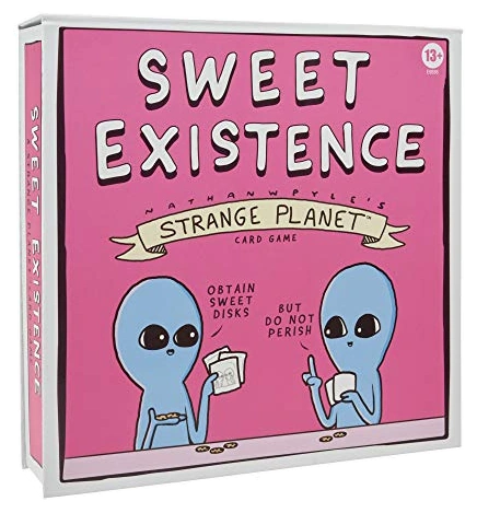 Alle Details zum Brettspiel Sweet Existence: A Strange Planet Card Game und ähnlichen Spielen