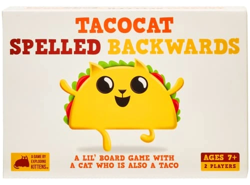 Alle Details zum Brettspiel Tacocat Spelled Backwards und ähnlichen Spielen