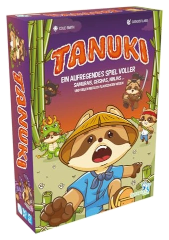Alle Details zum Brettspiel Tanuki und ähnlichen Spielen