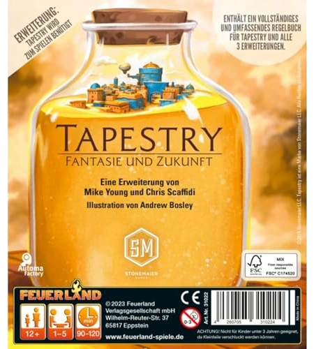 Tapestry: Fantasie und Zukunft (Erweiterung) bei Amazon bestellen