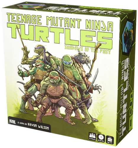 Alle Details zum Brettspiel Teenage Mutant Ninja Turtles: Shadows of the Past und ähnlichen Spielen