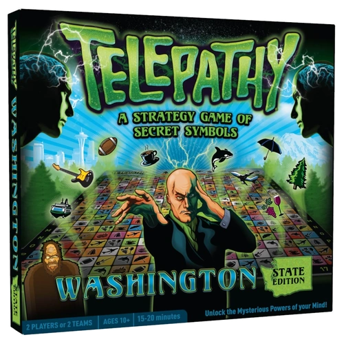 Alle Details zum Brettspiel Telepathy: Washington State Edition und ähnlichen Spielen