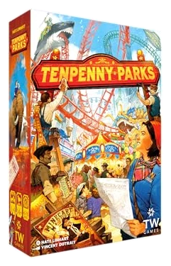 Alle Details zum Brettspiel Tenpenny Parks und ähnlichen Spielen