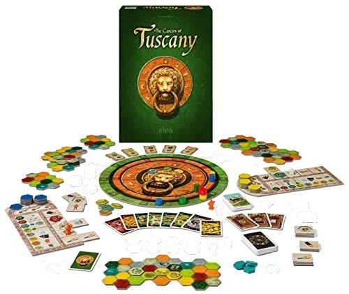 Alle Details zum Brettspiel The Castles of Tuscany und ähnlichen Spielen