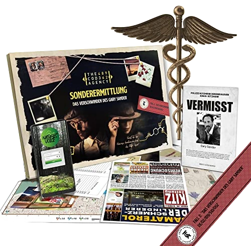 Alle Details zum Brettspiel The Code Agency Sonderermittlung: Das Verschwinden des Gary Sander (2. Fall) und ähnlichen Spielen