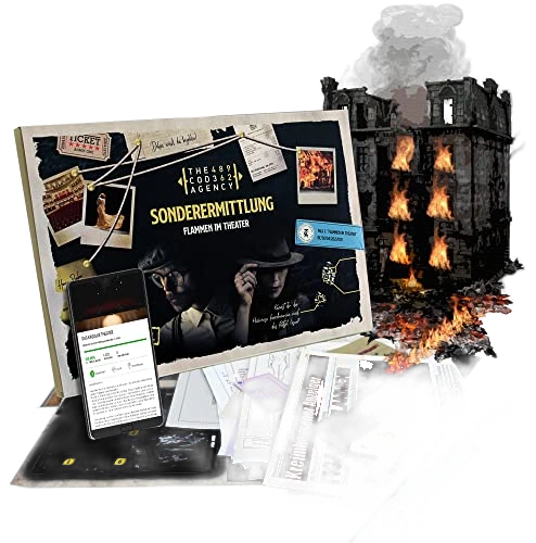 Alle Details zum Brettspiel The Code Agency Sonderermittlung: Flammen im Theater (1. Fall) und ähnlichen Spielen