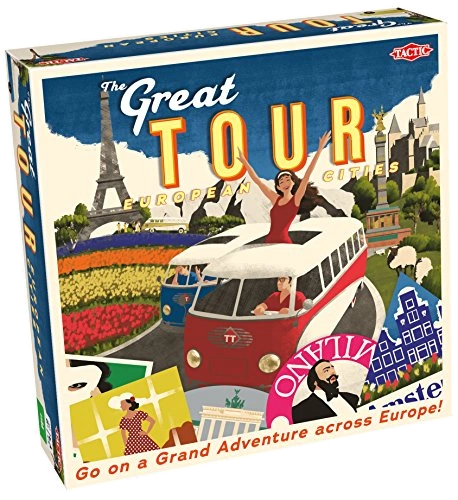Alle Details zum Brettspiel The Great Tour: European Cities und ähnlichen Spielen