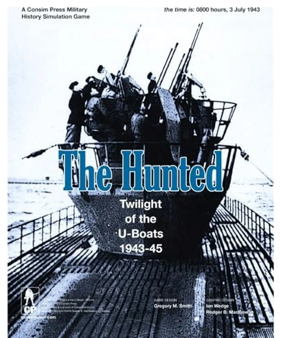 Alle Details zum Brettspiel The Hunted: Twilight of the U-Boats, 1943-45 und ähnlichen Spielen