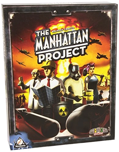 Alle Details zum Brettspiel The Manhattan Project und ähnlichen Spielen