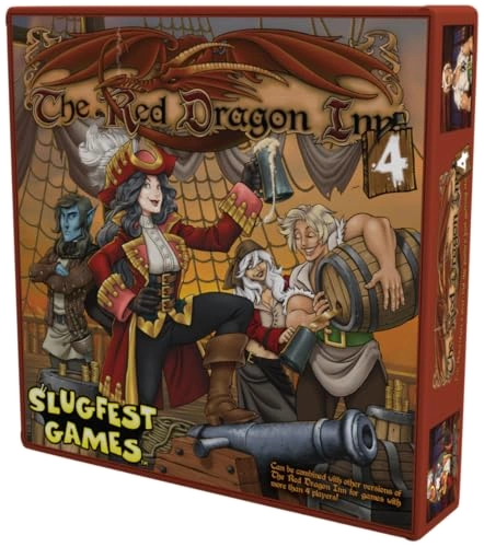 Alle Details zum Brettspiel The Red Dragon Inn 4 und ähnlichen Spielen