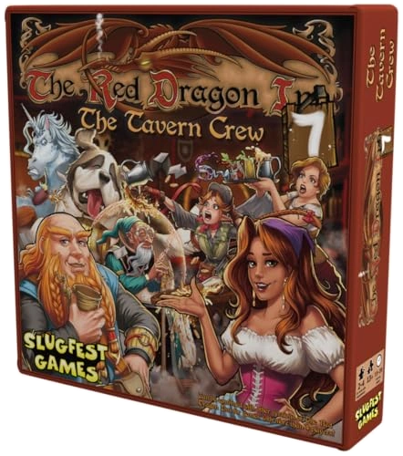 Alle Details zum Brettspiel The Red Dragon Inn 7: The Tavern Crew und ähnlichen Spielen