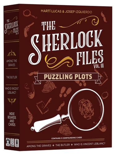 Alle Details zum Brettspiel The Sherlock Files: Vol III – Puzzling Plots und ähnlichen Spielen