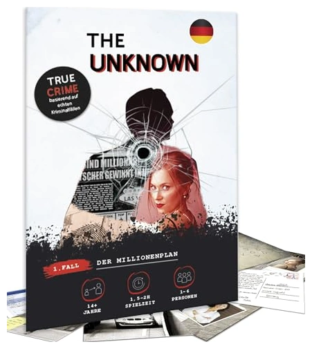 Alle Details zum Brettspiel The Unknown: Der Millionenplan (1. Fall) und ähnlichen Spielen