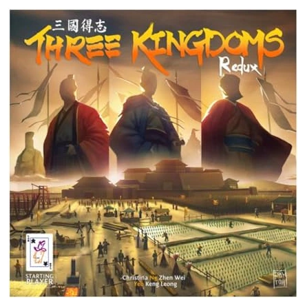 Alle Details zum Brettspiel Three Kingdoms Redux und ähnlichen Spielen