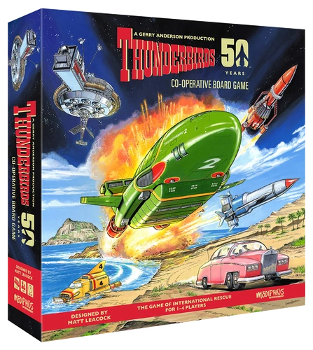Alle Details zum Brettspiel Thunderbirds - The Game of International Rescue und ähnlichen Spielen