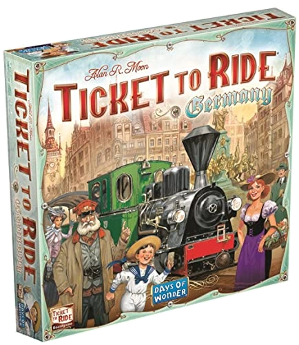 Alle Details zum Brettspiel Ticket to Ride: Germany (US-Version) und ähnlichen Spielen