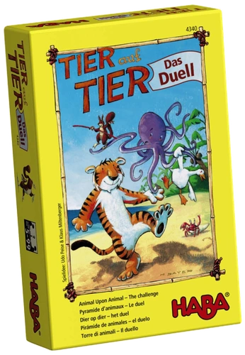 Alle Details zum Brettspiel Tier auf Tier: Das Duell und ähnlichen Spielen