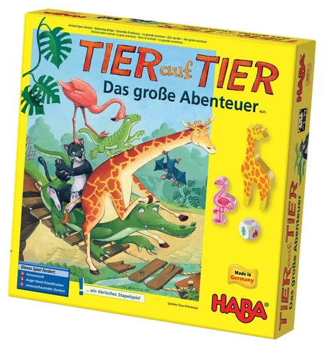 Alle Details zum Brettspiel Tier auf Tier: Das große Abenteuer und ähnlichen Spielen