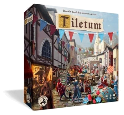 Alle Details zum Brettspiel Tiletum und ähnlichen Spielen