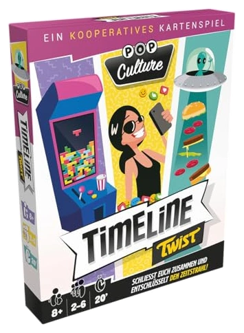 Alle Details zum Brettspiel Timeline Twist: Pop Culture und ähnlichen Spielen