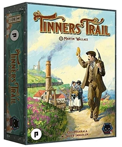 Alle Details zum Brettspiel Tinners' Trail (2021er Version) und ähnlichen Spielen