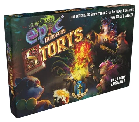 Alle Details zum Brettspiel Tiny Epic Dungeons: Stories (Erweiterung) und ähnlichen Spielen