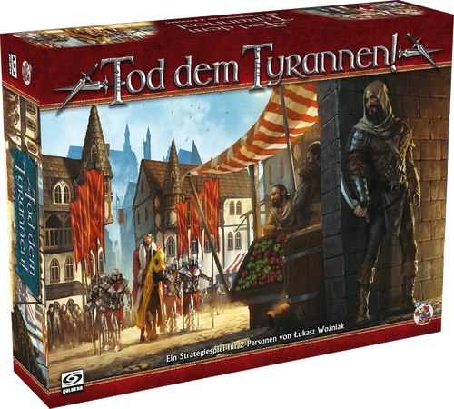Alle Details zum Brettspiel Tod dem Tyrannen! und ähnlichen Spielen