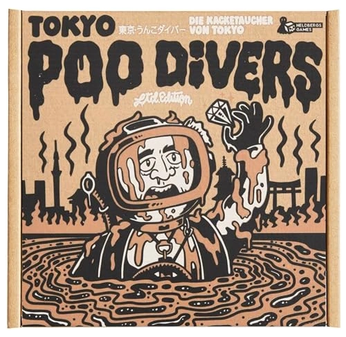Alle Details zum Brettspiel Tokyo Poo Divers und ähnlichen Spielen