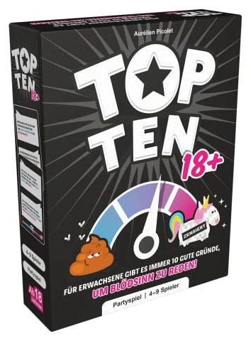 Alle Details zum Brettspiel Top Ten 18+ und ähnlichen Spielen