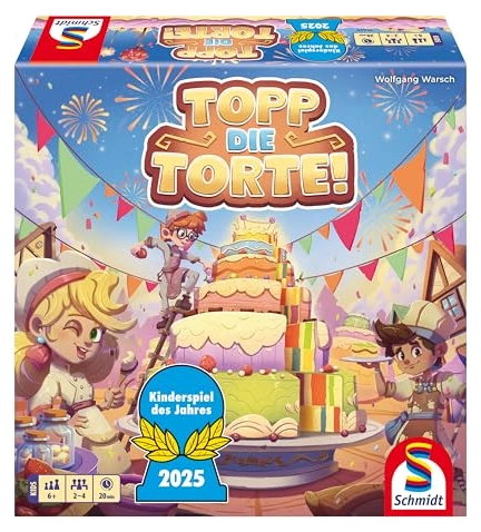 Alle Details zum Brettspiel Topp die Torte und ähnlichen Spielen
