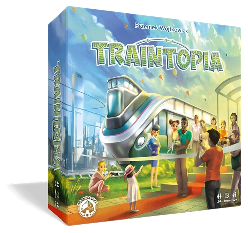 Alle Details zum Brettspiel Traintopia und ähnlichen Spielen