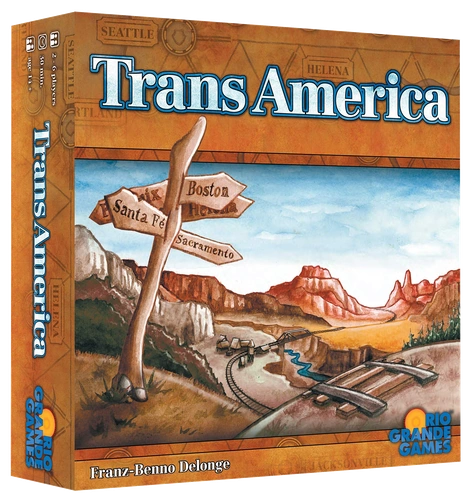 Alle Details zum Brettspiel TransAmerica und ähnlichen Spielen