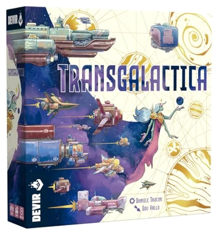 Alle Details zum Brettspiel Transgalactica und ähnlichen Spielen