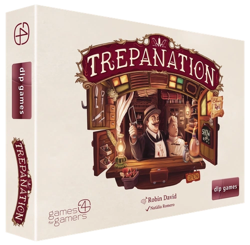 Alle Details zum Brettspiel Trepanation und ähnlichen Spielen