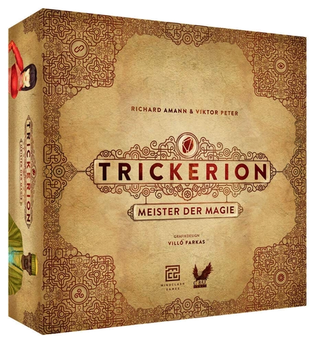 Alle Details zum Brettspiel Trickerion: Meister der Magie und ähnlichen Spielen